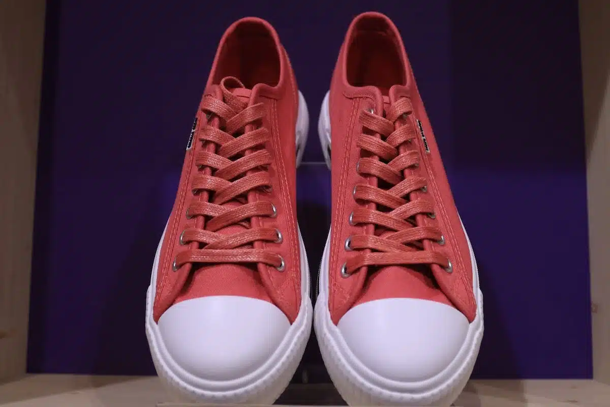 baskets cuir
