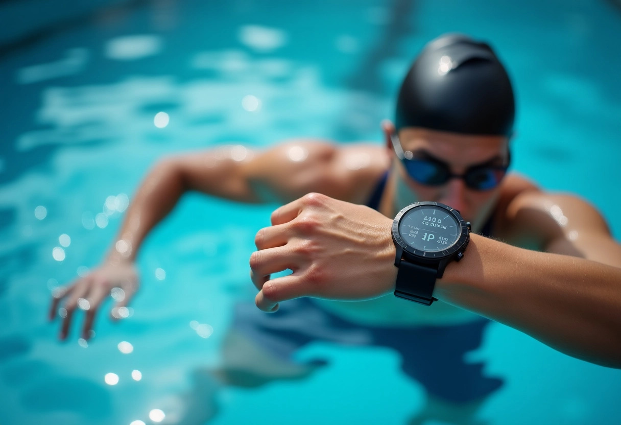 montre sportive natation